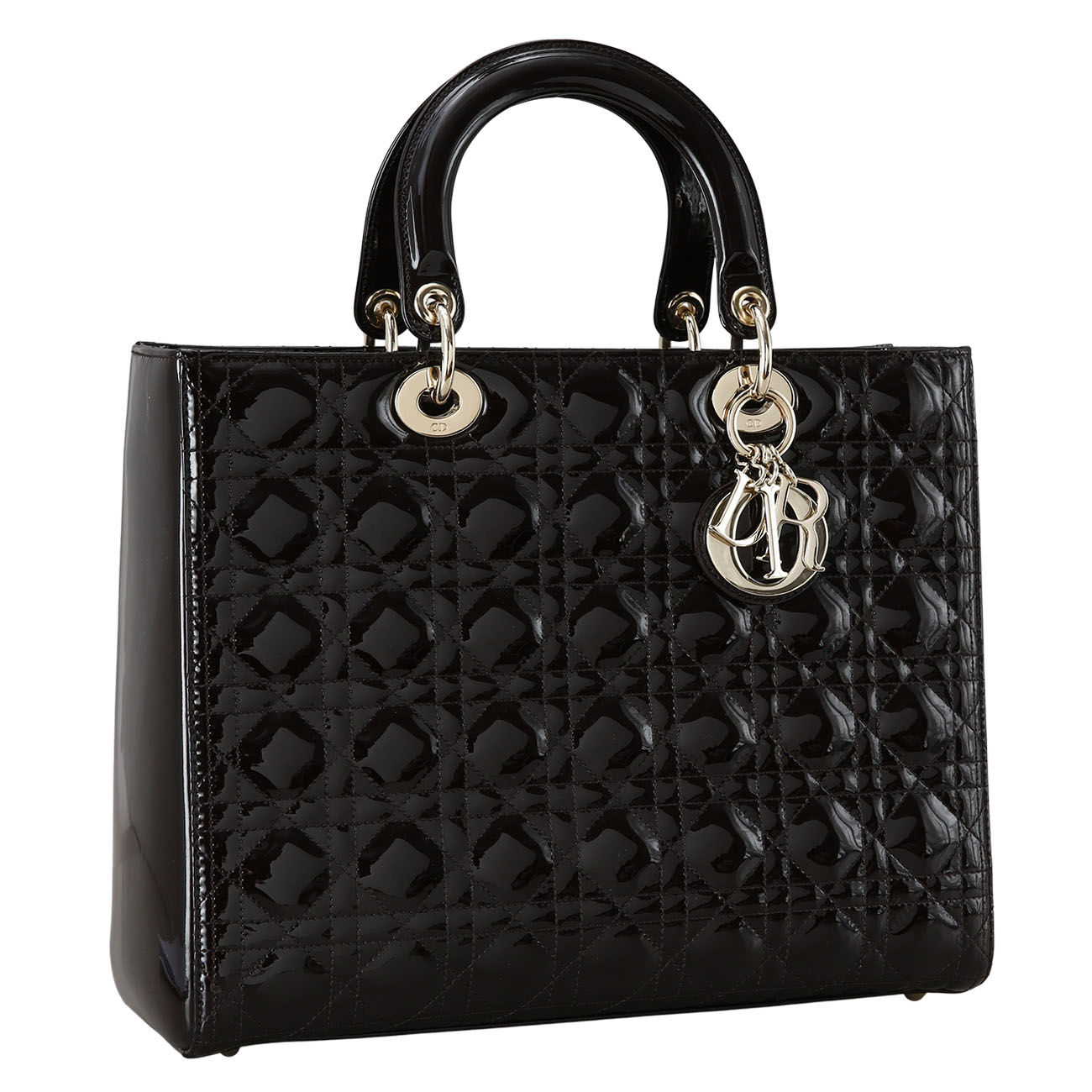 CHRISTIAN DIOR(USED)크리스찬디올 레이디디올 라지 토트백